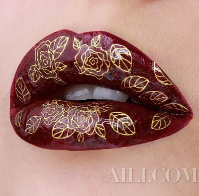 大胆创意唇 让你秒变派对主角