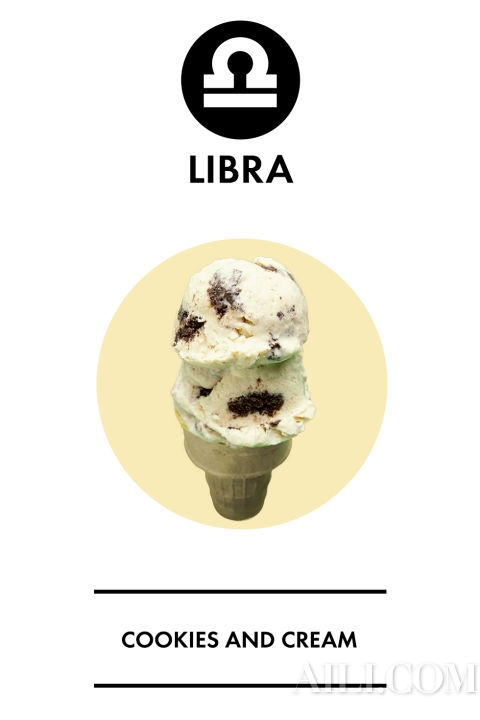 最适合12星座的12种冰淇淋