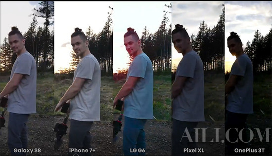 谁的摄像头最厉害？三星S8,苹果7多机对比