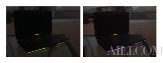 最新Alienware 17体验 键盘与背光