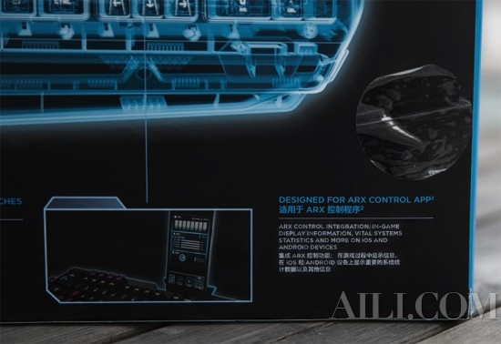 罗技G910机械键盘外观赏析