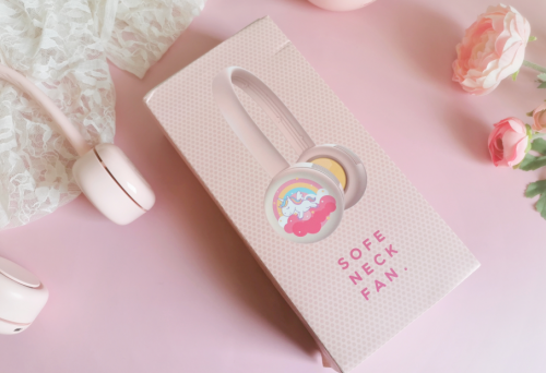 夏日解暑有妙招，专为儿童设计的古姿挂脖风扇，陪伴宝贝清凉过夏天!